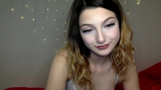 CHATURBATE TEEN WHITE LACE LINGERIE LIVESTREAM BEDROOM RECORDING PT 2