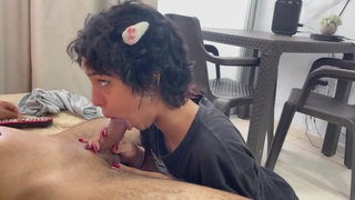 My stepsister begs me to fuck her hard so I can let her go out with her friends.