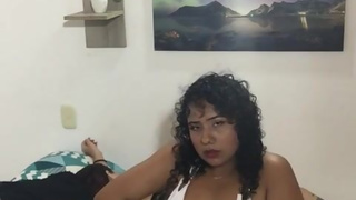 I masturbated next to my sister-in-law, I woke her up, I licked her pussy and we fucked with scissor