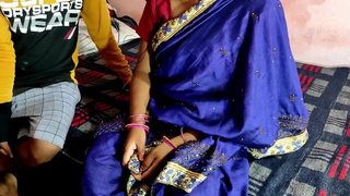 Stepson Fucking Stepmom while they Filling Horny