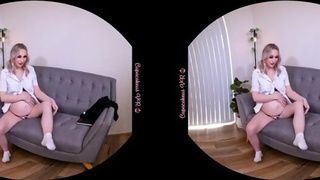 VR Pregnant Schoolgirl 18+ Stepdaughter A+ For Breeding Lessons - Preview Cupacakeus