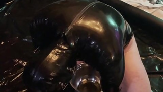 Male Slave in Latex and Heavy Bondage gets HUMILIATED by BBW FEMDOM Nova Starlust