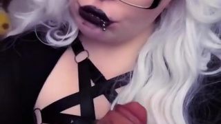 Goth Step-Mom Gets Cum for Mothers Day (Extended Preview)