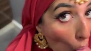 POV Hijabi Aaliyah sucks you off Part 2