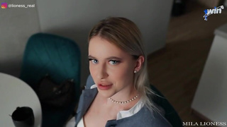 Credit For Cum on Mouth. I Came To Take The Exam To The Teacher, and He Fucked Me Hard