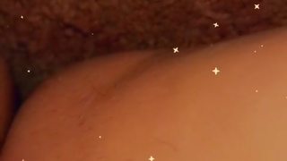 Playing with my pussy with a dildo