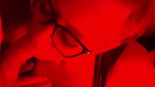 Slut sucking Daddy`s dick