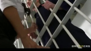 Beautiful horny doctor Keira Night fucked hard in prison by inmate