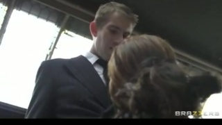 Danny D fucks horny perky-tit black doctor slut in lingerie with big dick