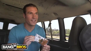 Sean Lawless Cinnamon Challenge FAIL On The Bang Bus