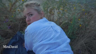 Summer Adventure - We Fucked Out Twice on a Public Beach (and got caught) - MiraDavid POV