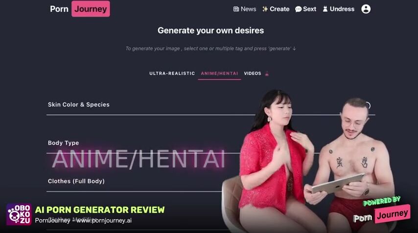 Pornjourney X Obokozu Ai Porn Generator Review Go Porn