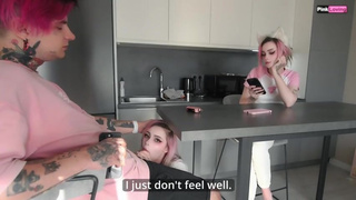 CHANGE. Wife came at the most inconvenient moment - pinkloving ????