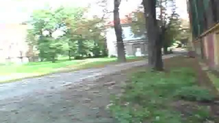 Outdoor Blowjob Gets A Match Point