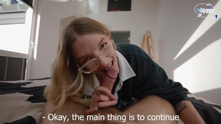 - Let's just make it quick! // The LyMia sucked off before shopping