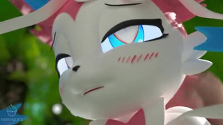 Sylveon CREAMPIE, VAGINAL AND BLOWJOB! She Swallow all (Pokemon) | Merengue Z