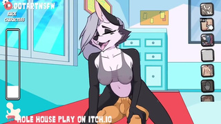 Loona Bouncing On Some Dick Furry Wolf - Hole House