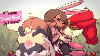 Sweet Easter Bunnies - Furry Animation