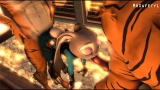 MrSafetyLion Official - Wilde x Hopps x Stripper Tigers