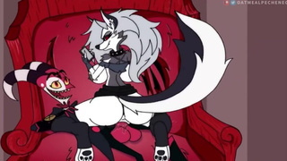 Loona and Blitzo having a good time