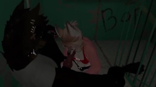 furry insomnia went out to smoke in the stairwell and have sex with a roommate