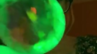 Long Nails ASMR Trippy Effect Test w/ Big Tits and Pussy Flashing