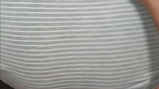 Latina In Grey Sundress Sucks Dick And Gets Fucked