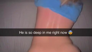 19 year old Teen Cheats on Boyfriend in College dorm on Snapchat