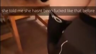 She told her boyfriend she's at girl's night