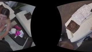 VR - Teen Pays For Rental Flat With Anal Sex With 10 Inch Cock