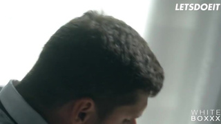 Skinny Beauties Tiffany Tatum & Rebecca Volpetti Get Fucked Hard To Orgasm Full Scene