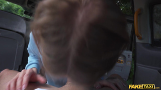 Fake Taxi Jobless babe has her sweet pink pussy fucked hard and fast