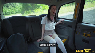 Fake Taxi Teen music student Celestina Blooms loves big dick hardcore public sex POV hot blowjob