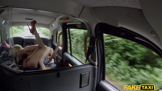 Fake Taxi He gets a rimjob from two tongues at the same time